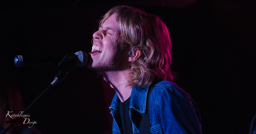 Bryce Avary of The Rocket Summer performing at The Rebel Lounge in Phoenix, Arizona