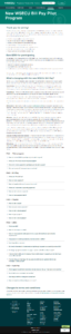 Pilot program information web page with FAQ accordions closed